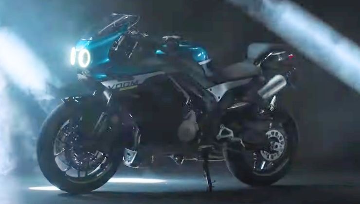 nuova moto sportiva cinese